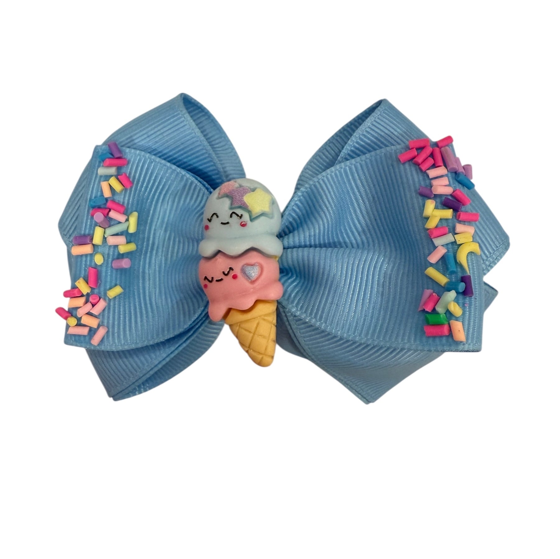 Ice cream Pigtail Bow